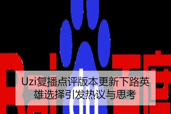 Uzi复播点评版本更新下路英雄选择引发热议与思考